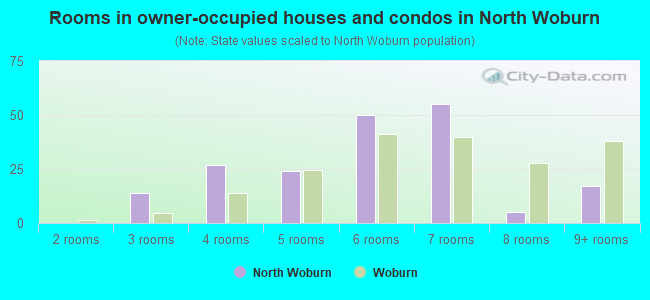 Rooms in owner-occupied houses and condos in North Woburn