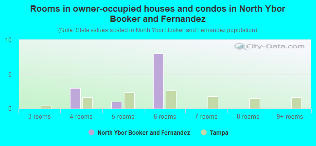 Rooms in owner-occupied houses and condos in North Ybor Booker and Fernandez