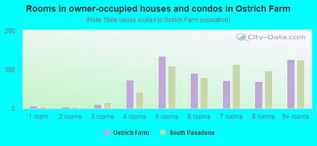 Rooms in owner-occupied houses and condos in Ostrich Farm
