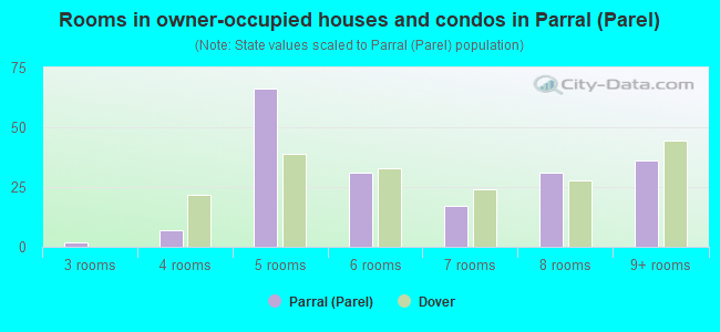 Rooms in owner-occupied houses and condos in Parral (Parel)