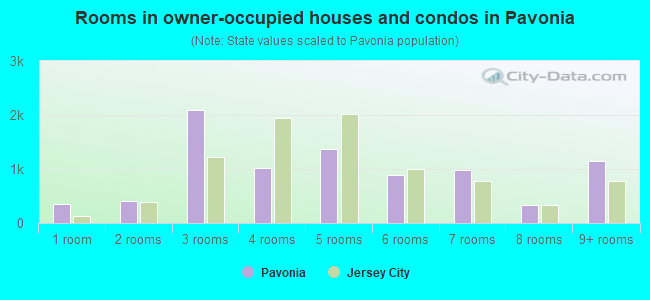 Rooms in owner-occupied houses and condos in Pavonia