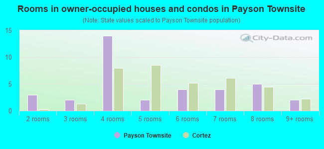 Rooms in owner-occupied houses and condos in Payson Townsite