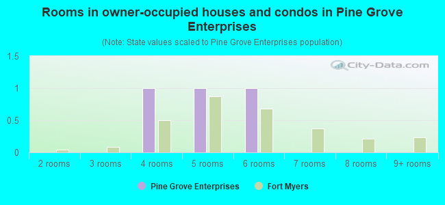 Rooms in owner-occupied houses and condos in Pine Grove Enterprises