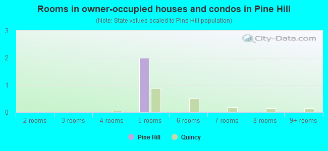 Rooms in owner-occupied houses and condos in Pine Hill