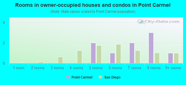 Rooms in owner-occupied houses and condos in Point Carmel