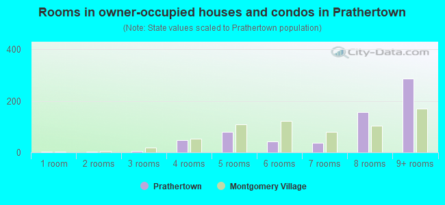Rooms in owner-occupied houses and condos in Prathertown