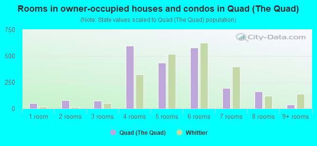 Rooms in owner-occupied houses and condos in Quad (The Quad)