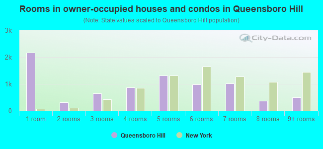 Rooms in owner-occupied houses and condos in Queensboro Hill