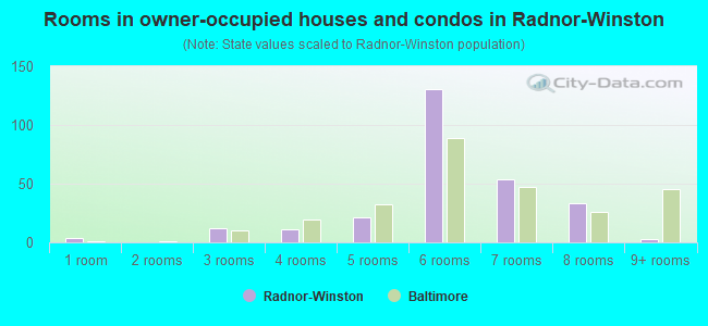 Rooms in owner-occupied houses and condos in Radnor-Winston