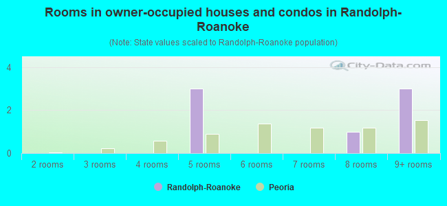 Rooms in owner-occupied houses and condos in Randolph-Roanoke