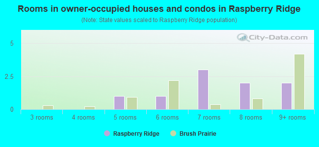Rooms in owner-occupied houses and condos in Raspberry Ridge