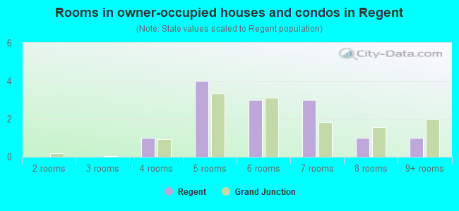 Rooms in owner-occupied houses and condos in Regent