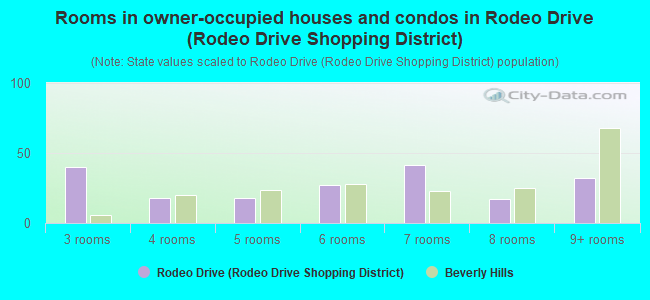 Rooms in owner-occupied houses and condos in Rodeo Drive (Rodeo Drive Shopping District)