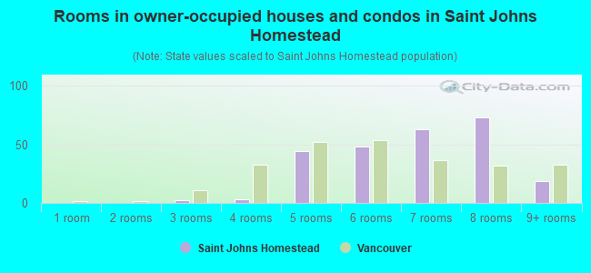 Rooms in owner-occupied houses and condos in Saint Johns Homestead
