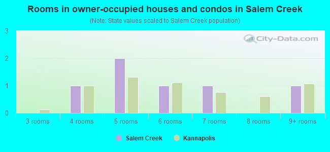 Rooms in owner-occupied houses and condos in Salem Creek