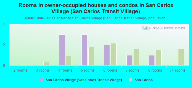 Rooms in owner-occupied houses and condos in San Carlos Village (San Carlos Transit Village)