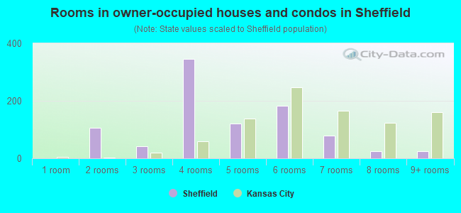 Rooms in owner-occupied houses and condos in Sheffield