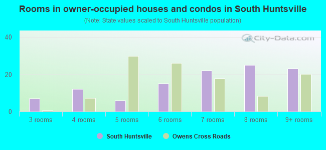 Rooms in owner-occupied houses and condos in South Huntsville