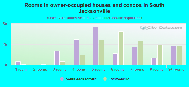 Rooms in owner-occupied houses and condos in South Jacksonville