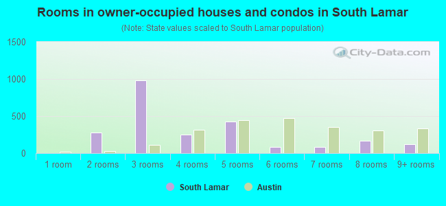 Rooms in owner-occupied houses and condos in South Lamar