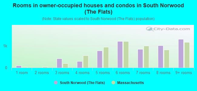 Rooms in owner-occupied houses and condos in South Norwood (The Flats)