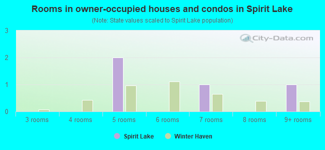 Rooms in owner-occupied houses and condos in Spirit Lake