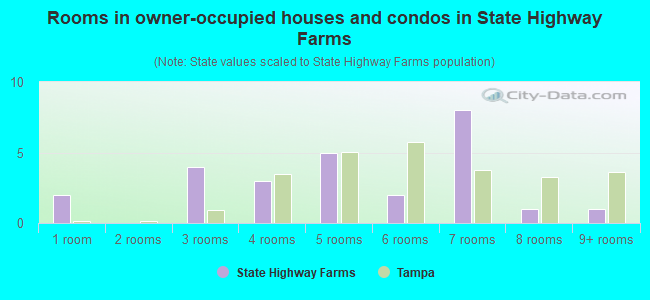 Rooms in owner-occupied houses and condos in State Highway Farms