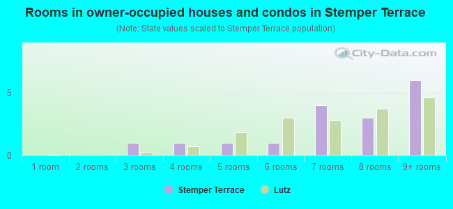 Rooms in owner-occupied houses and condos in Stemper Terrace