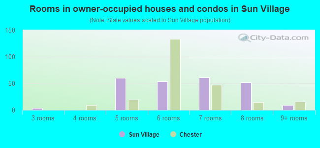 Rooms in owner-occupied houses and condos in Sun Village