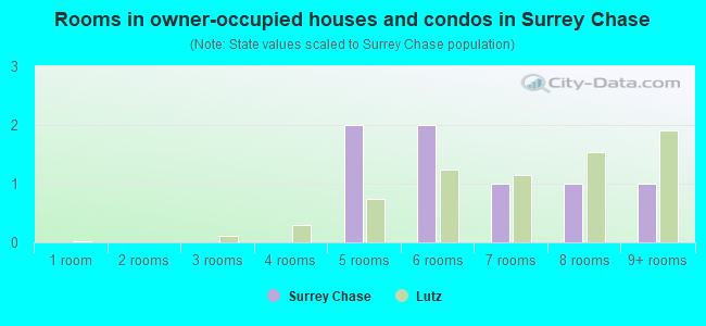 Rooms in owner-occupied houses and condos in Surrey Chase