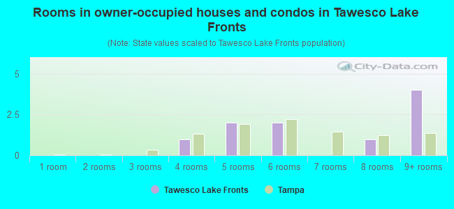 Rooms in owner-occupied houses and condos in Tawesco Lake Fronts