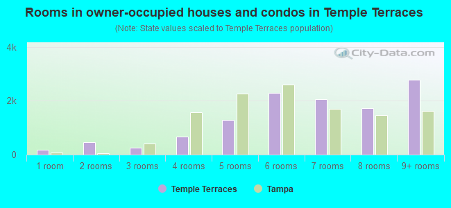 Rooms in owner-occupied houses and condos in Temple Terraces