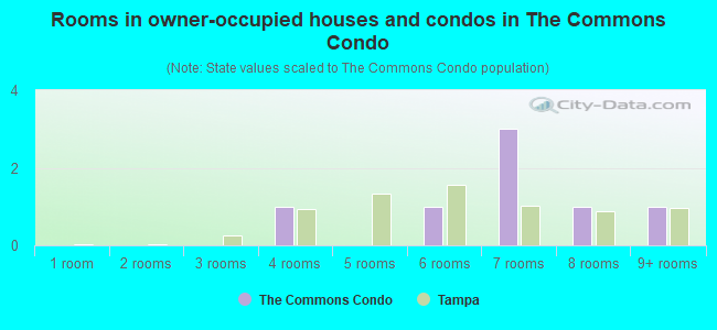 Rooms in owner-occupied houses and condos in The Commons Condo