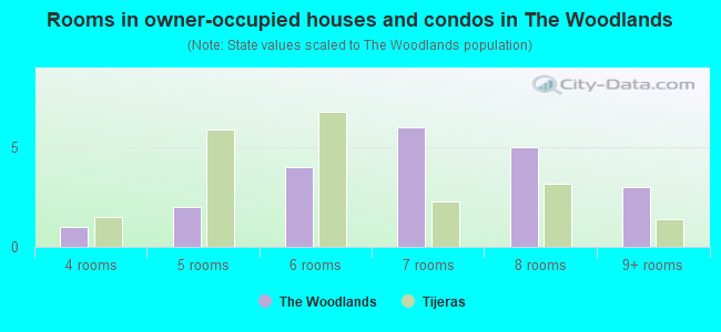Rooms in owner-occupied houses and condos in The Woodlands