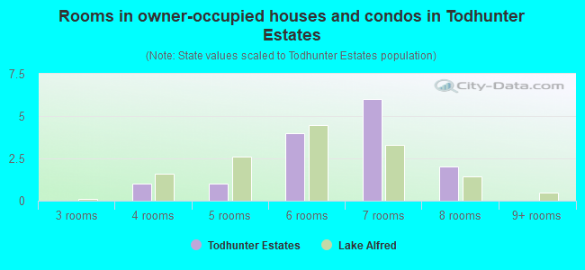 Rooms in owner-occupied houses and condos in Todhunter Estates
