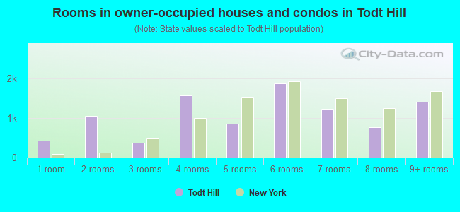 Rooms in owner-occupied houses and condos in Todt Hill
