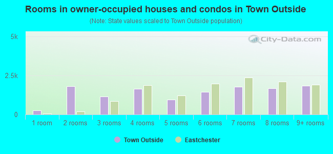 Rooms in owner-occupied houses and condos in Town Outside