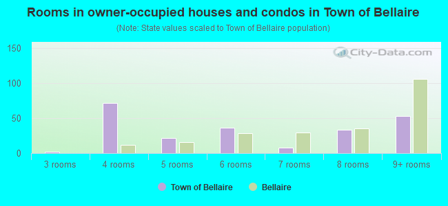 Rooms in owner-occupied houses and condos in Town of Bellaire