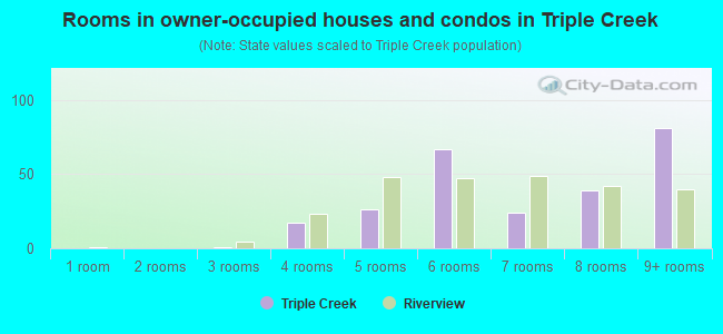 Rooms in owner-occupied houses and condos in Triple Creek