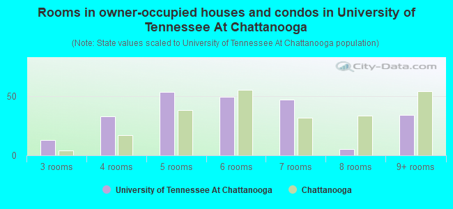 Rooms in owner-occupied houses and condos in University of Tennessee At Chattanooga