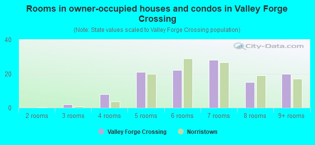 Rooms in owner-occupied houses and condos in Valley Forge Crossing