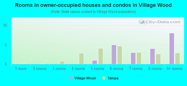 Rooms in owner-occupied houses and condos in Village Wood
