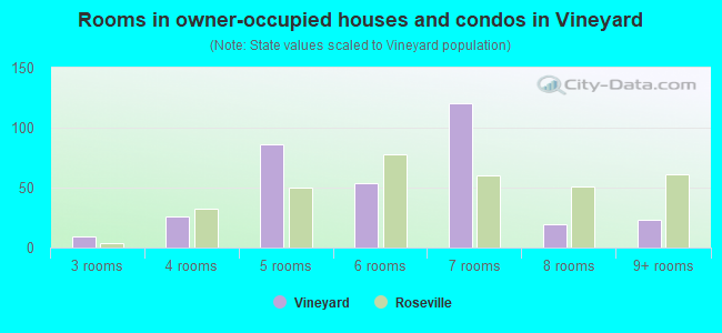 Rooms in owner-occupied houses and condos in Vineyard
