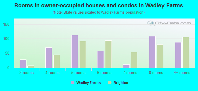 Rooms in owner-occupied houses and condos in Wadley Farms
