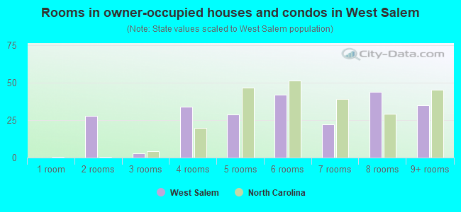 Rooms in owner-occupied houses and condos in West Salem