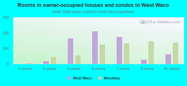 Rooms in owner-occupied houses and condos in West Waco