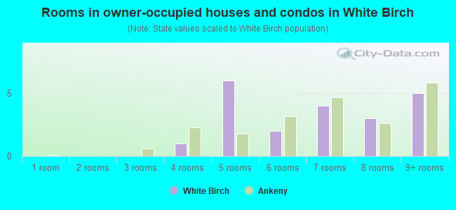 Rooms in owner-occupied houses and condos in White Birch
