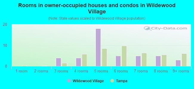 Rooms in owner-occupied houses and condos in Wildewood Village