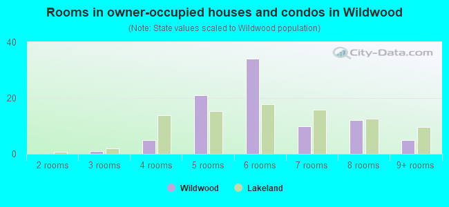 Rooms in owner-occupied houses and condos in Wildwood