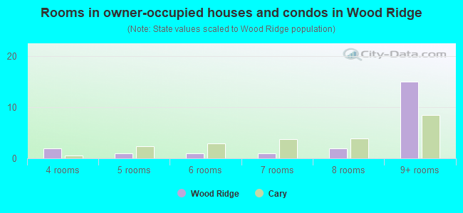 Rooms in owner-occupied houses and condos in Wood Ridge